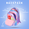 BEAUTY GIRLS BY HOTSHOT MERMAID_1669|school bag for girls|bag for girls|tution & college backpack|18 inch|kids|water resistant|34L backpack - Image 9