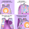 HOTSHOT CLOCK_1813|school bag for boys|bag for kids|16 INCH|backpack for girls |water resistant|for boys & girls|24L school bags - Image 8