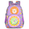HOTSHOT CLOCK_1813|school bag for boys|bag for kids|16 INCH|backpack for girls |water resistant|for boys & girls|24L school bags