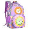 HOTSHOT CLOCK_1813|school bag for boys|bag for kids|16 INCH|backpack for girls |water resistant|for boys & girls|24L school bags - Image 2