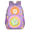HOTSHOT CLOCK_1813|school bag for boys|bag for kids|16 INCH|backpack for girls |water resistant|for boys & girls|24L school bags