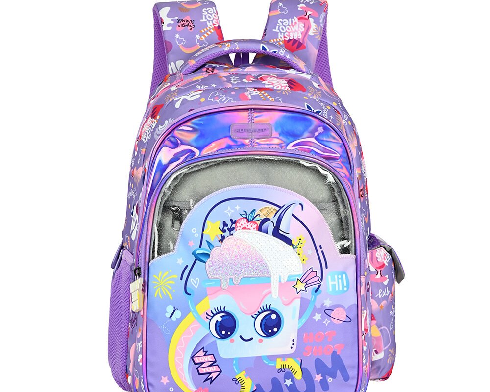 HOTSHOT COOLSKAKE_1818|school bag for girls|kids school bag|bag for girls|17 INCH|water resistant|30L kids backpack