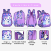 HOTSHOT UNIVERSE CAT_1822|school bag for girls|bag for girls |kids school bag|18 INCH|water resistant|32L kids backpack - Image 10