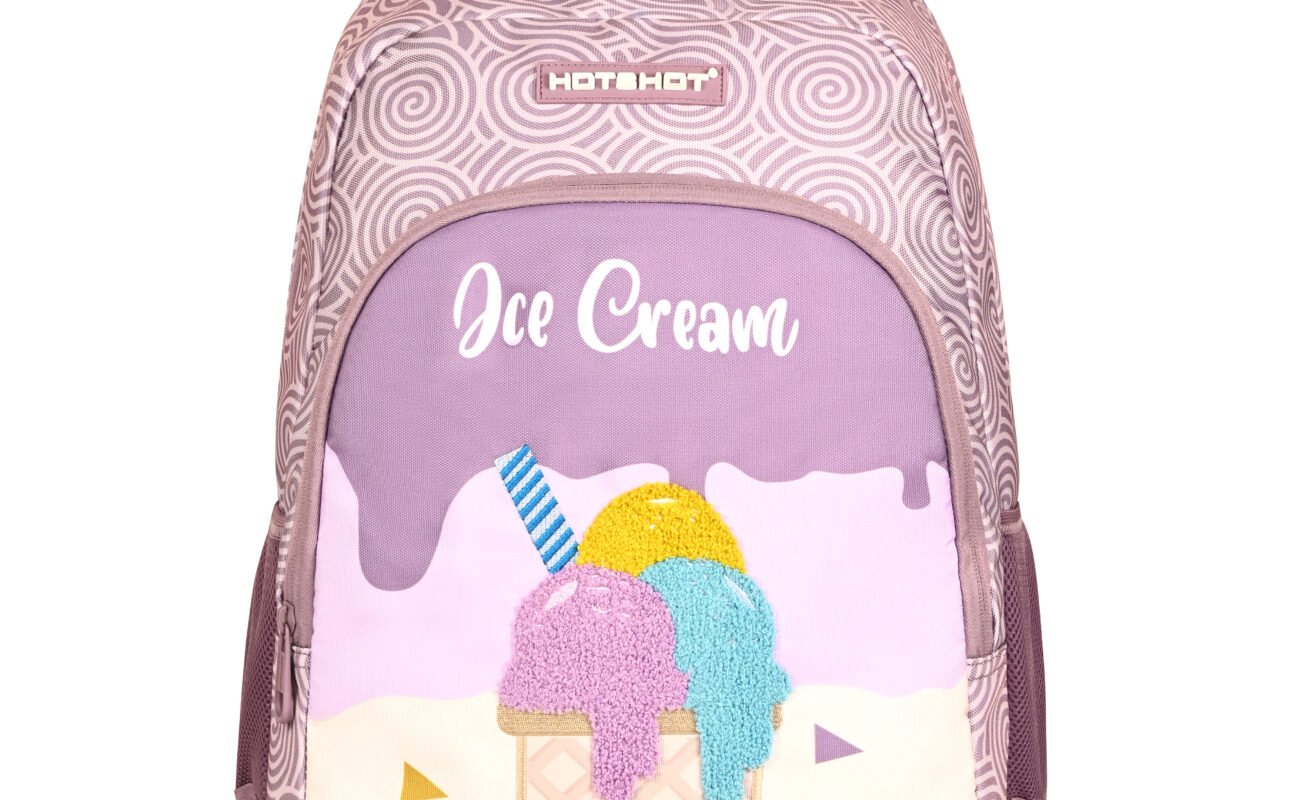 HOTSHOT ICECREAM_1812|school bag for boys|bag for kids|school bag for girls|backpack for boys |19 INCH|water resistant|for boys & girls|32L school bags