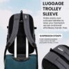 HOTSHOT PHANTOM-X,Detachable Key Ring,Trolley sleeve,Suspension straps,laptop backpack for men,bag for men,office&college,32L for men & women - Image 9