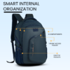 HOTSHOT laptop backpack for men|bag for men|office & college backpack|laptop bag|15.6 inch|Chest Strap|Trolley sleeve|32 L bag for men & women - Image 9