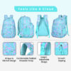 HOTSHOT QUALA_1821|school bag for girls|kid bag|bag for girls|backpack for boys|19 INCH|with rain cover|water resistant|40 L school bag - Image 9