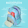 HOTSHOT QUALA_1821|school bag for girls|kid bag|bag for girls|backpack for boys|19 INCH|with rain cover|water resistant|40 L school bag - Image 10
