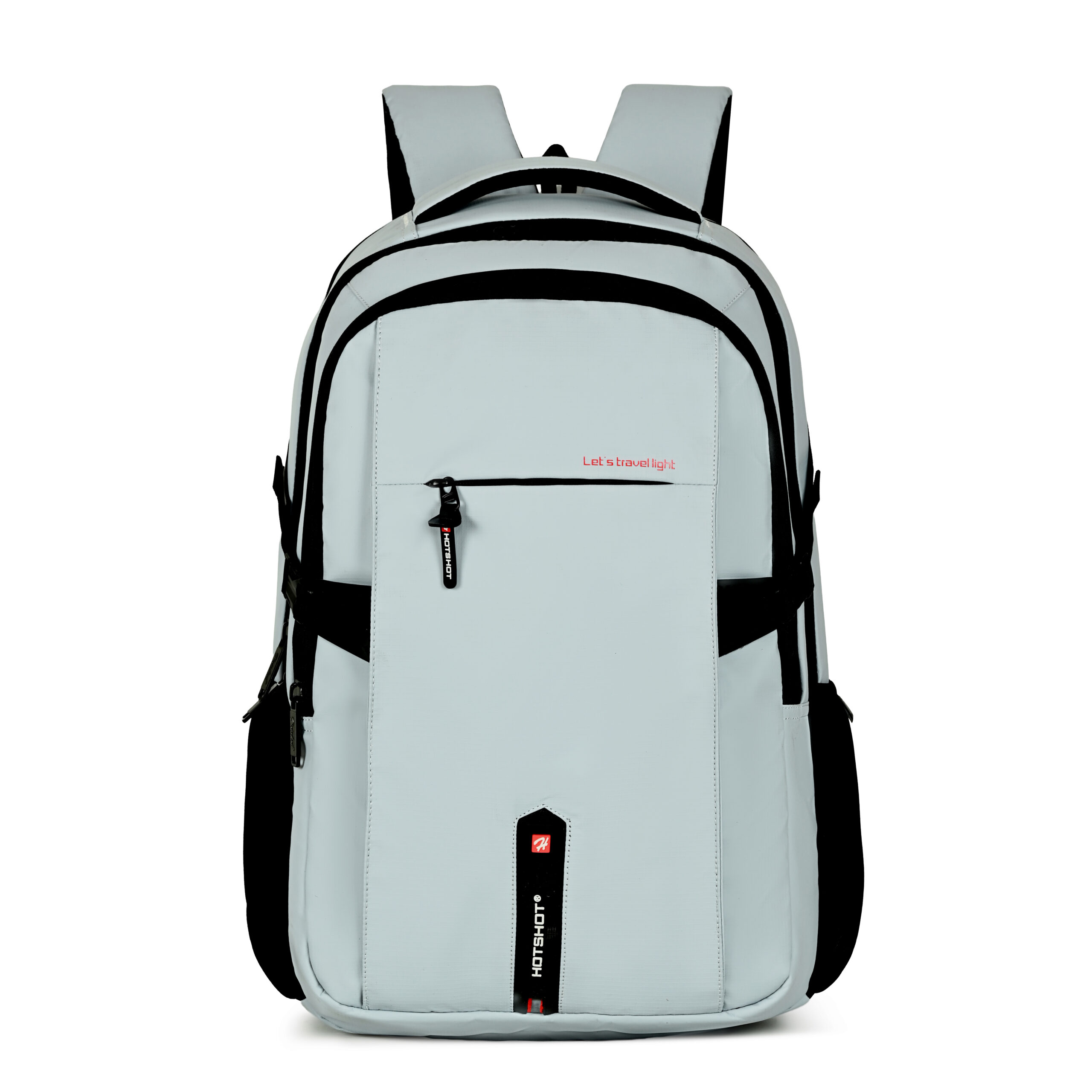 NEW-1355-GREY (1) HOTSHOT QUANTUM_1355| 35 L unisex laptop backpack |15.6 inch|Detachable Key Ring,|Trolley sleeve|laptop bag for men|office & college|bag for men & women - Image 1