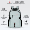 HOTSHOT QUANTUM_1355| 35 L unisex laptop backpack |15.6 inch|Detachable Key Ring,|Trolley sleeve|laptop bag for men|office & college|bag for men & women - Image 10