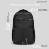 HOTSHOT All-Rounder Laptop Backpack with Raincover|Office|College|Travel|Anti Theft Pocket|Suspension Straps|Trolley Sleeve|Detachable Key Ring|for Men and Women|15 In|38L - Image 6