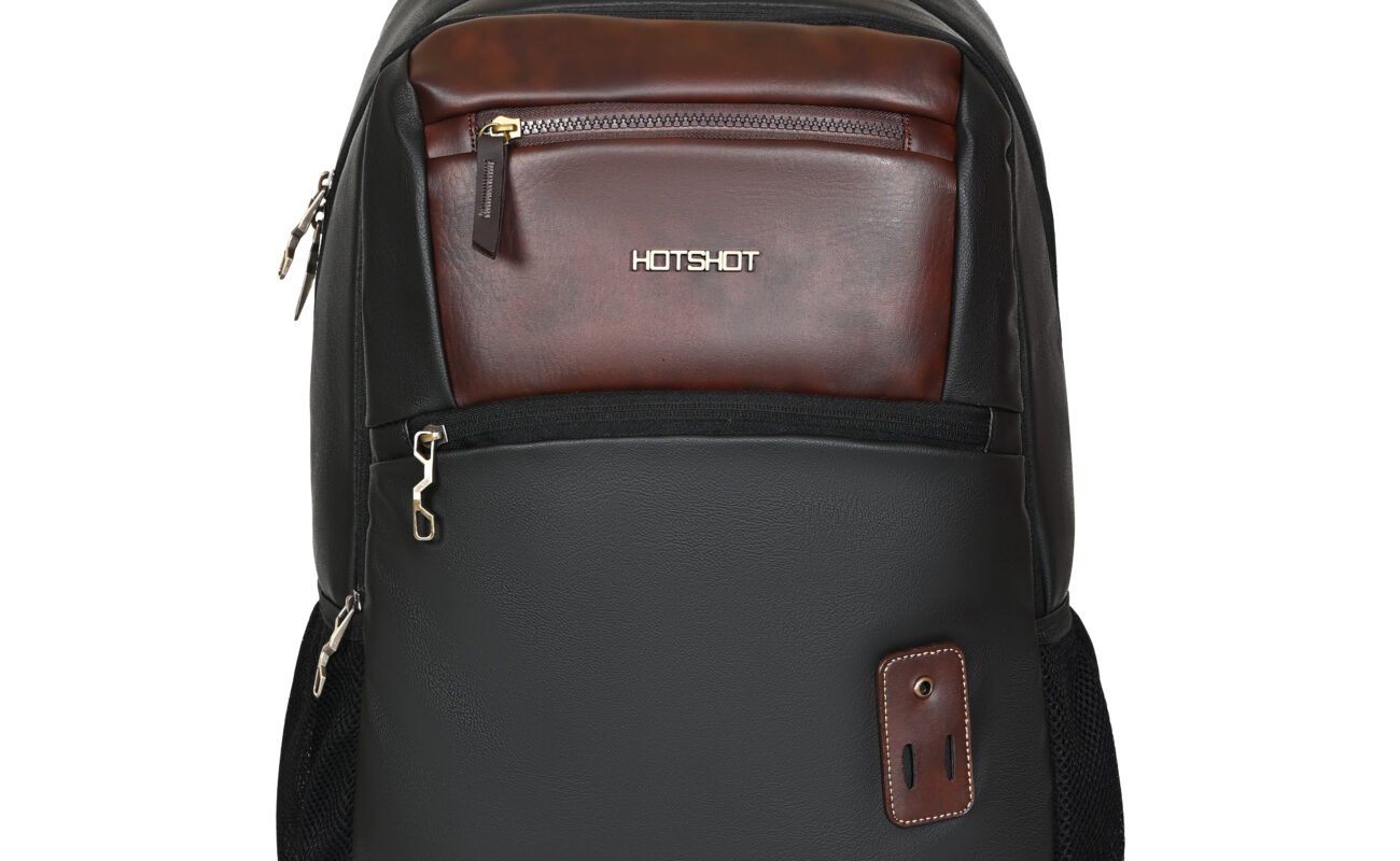 HOTSHOT BAGS VINTAGE_1471|laptop bag|leather backpack for men|college & office backpack|bag for men & women|15.6 INCH|Water Resistant|26 L backpack for men